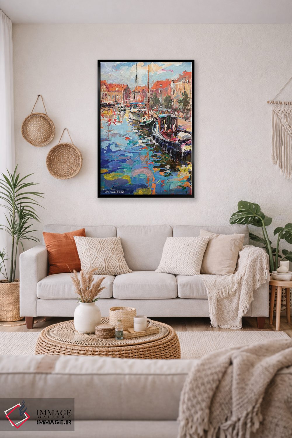 تابلو دکوراتیو انکهویزن، هلند اثر ژوس کوفرر - D3B