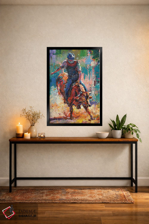 تابلو دکوراتیو هشت ثانیه اثر ژوس کوفرر - D4B