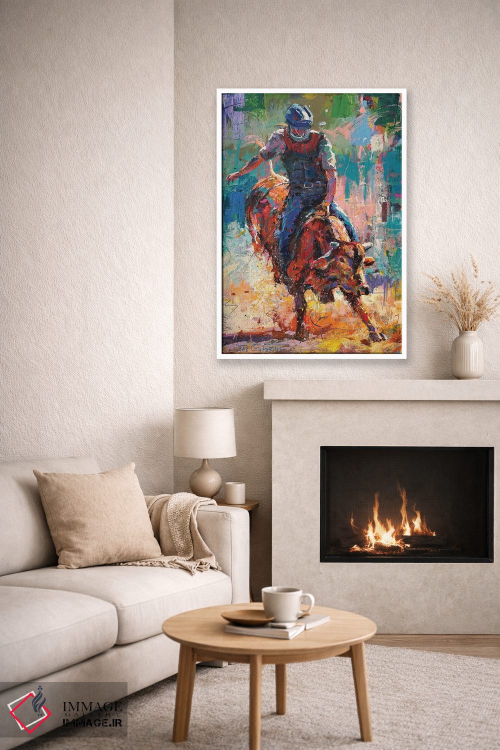 تابلو دکوراتیو هشت ثانیه اثر ژوس کوفرر - D6W