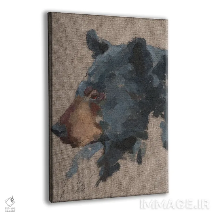 تابلو دکوراتیو خرس بزرگ IV اثر جیکوب گرین - نمای پرسپکتیو محصول