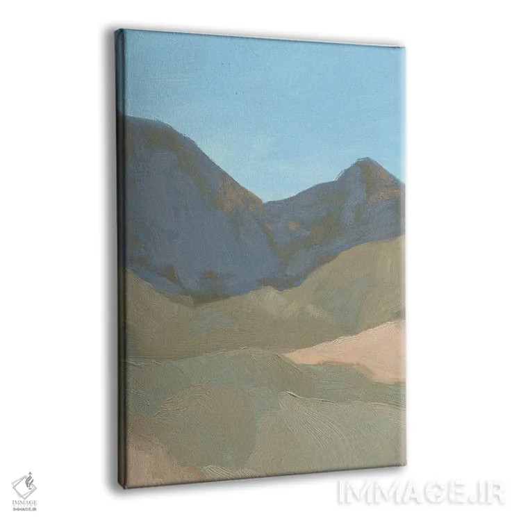 تابلو دکوراتیو کوه زین II اثر جیکوب گرین - نمای پرسپکتیو محصول