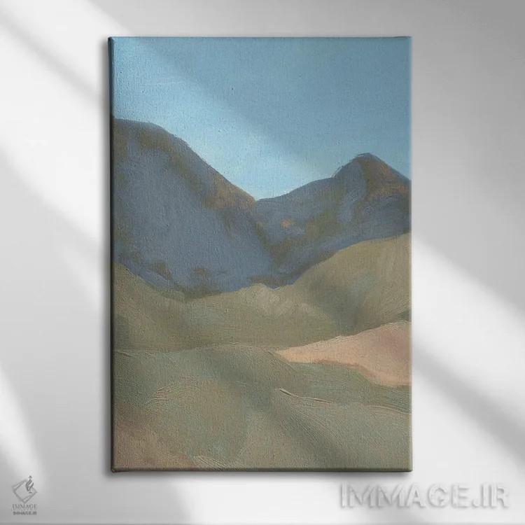 تابلو دکوراتیو کوه زین II اثر جیکوب گرین - نمای روبهرو روی دیوار