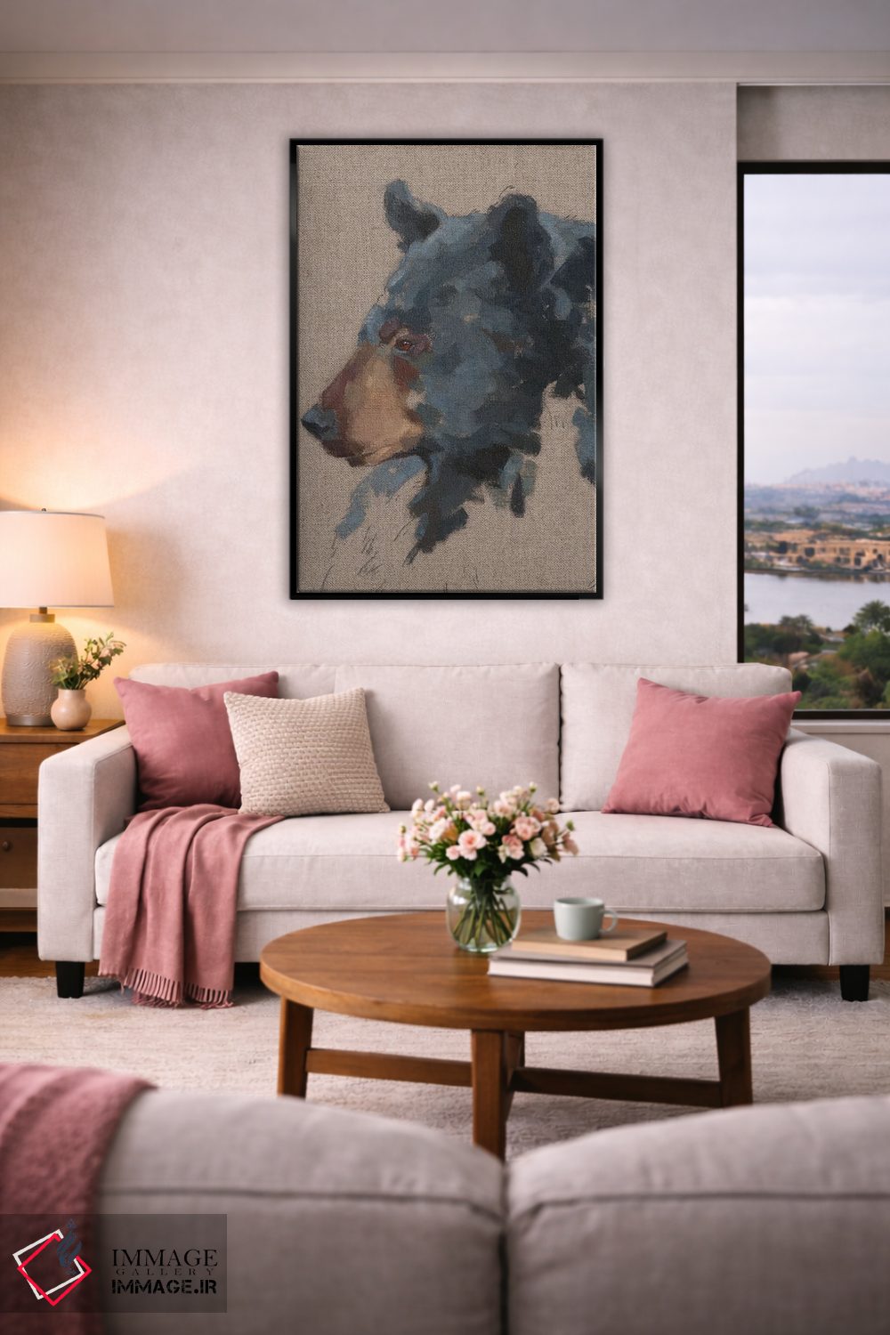 تابلو دکوراتیو خرس بزرگ IV اثر جیکوب گرین - D4B