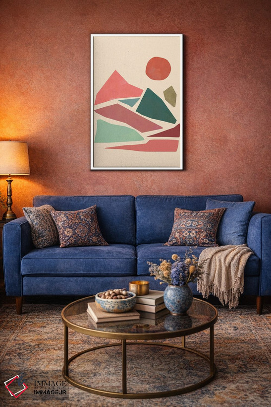 تابلو مینیمال راهنمای تکتونیکی II اثر جیکوب گرین - D2W