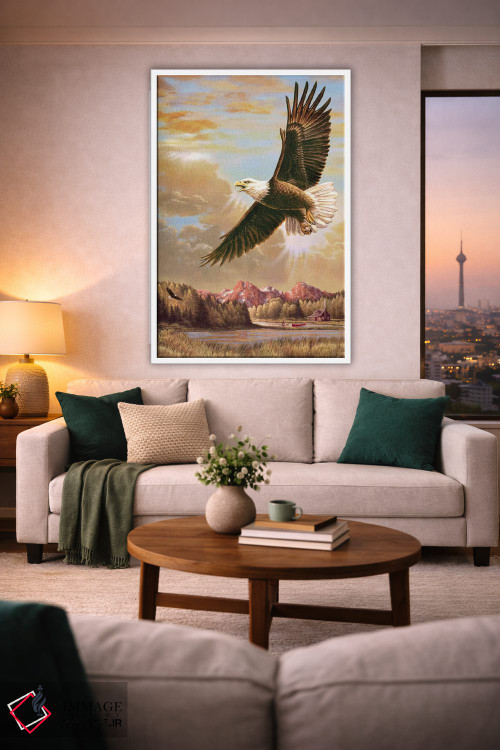 تابلو دکوراتیو در اوج - عقاب اثر گرگ جوردانو - D1W