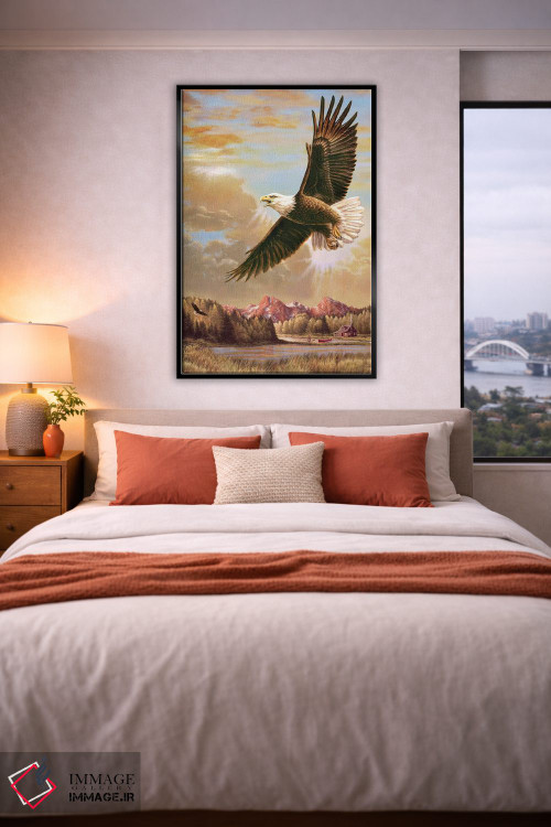 تابلو دکوراتیو در اوج - عقاب اثر گرگ جوردانو - D4B
