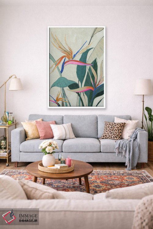 تابلو دکوراتیو شکوه گرمسیری اثر جیکوب کیو - D1W