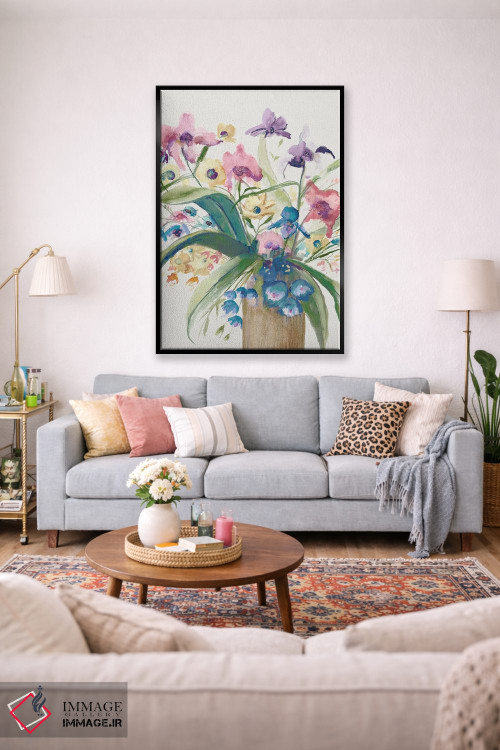 تابلو دکوراتیو نغمات علفزار اثر جیکوب کیو - D2B