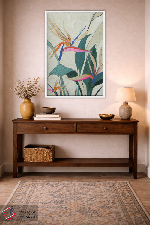 تابلو دکوراتیو شکوه گرمسیری اثر جیکوب کیو - D3W