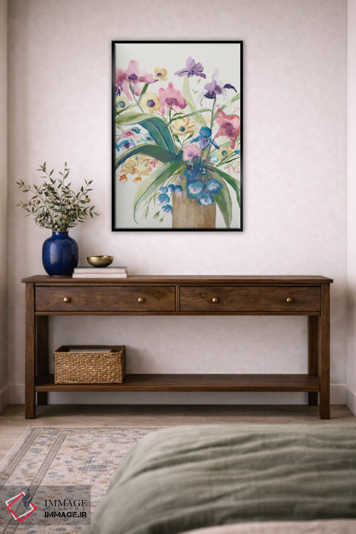 تابلو دکوراتیو نغمات علفزار اثر جیکوب کیو - D5B