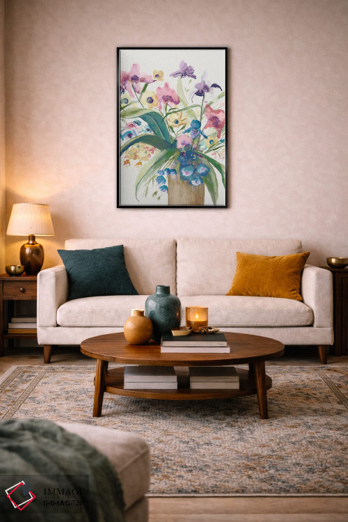 تابلو دکوراتیو نغمات علفزار اثر جیکوب کیو - D4B