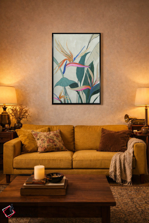 تابلو دکوراتیو شکوه گرمسیری اثر جیکوب کیو - D5B