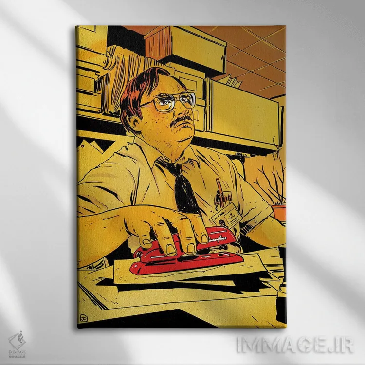 تابلو دکوراتیو منگنه اثر جوزپه کریستیانو - نمای روبهرو روی دیوار