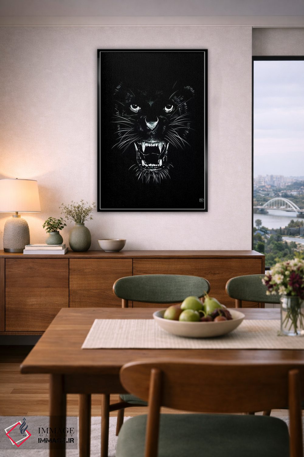 تابلو دکوراتیو هیولا اثر جوزپه کریستیانو - D5B