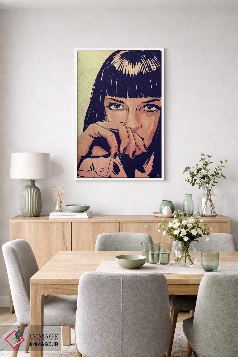 تابلو دکوراتیو خمیر کاغذ اثر جوزپه کریستیانو - D5W