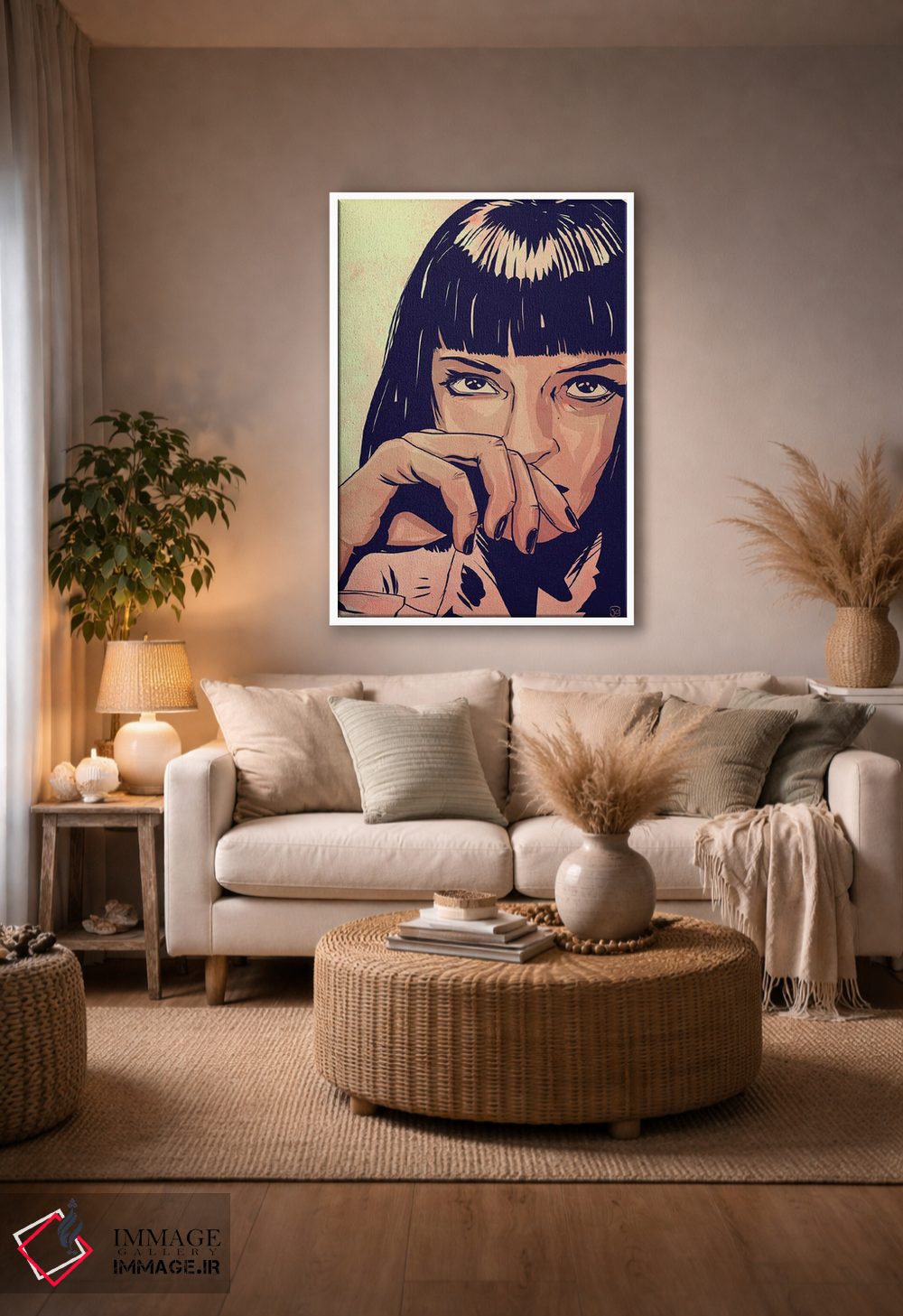 تابلو دکوراتیو خمیر کاغذ اثر جوزپه کریستیانو - D3W