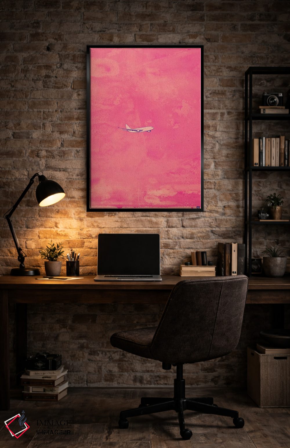 تابلو دکوراتیو آنجا می رود اثر جوزپه کریستیانو - D5B