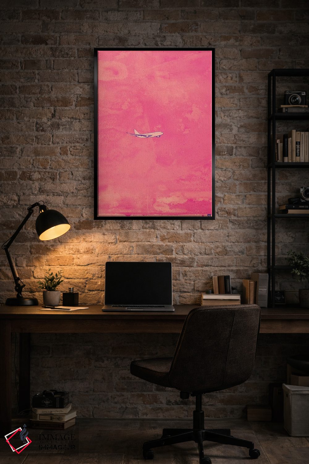 تابلو دکوراتیو آنجا می رود اثر جوزپه کریستیانو - D4B