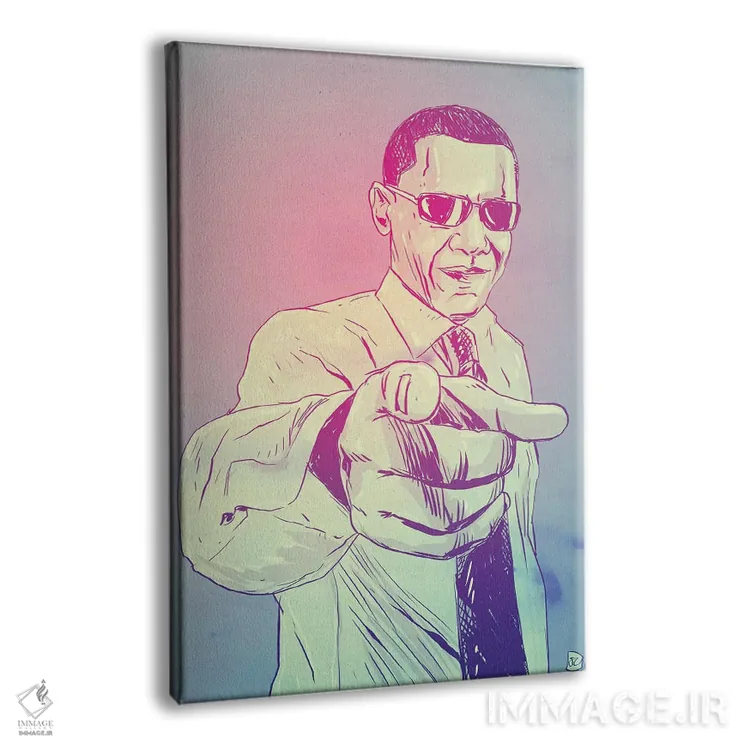 تابلو دکوراتیو آره تو می تونی اثر جوزپه کریستیانو - نمای پرسپکتیو محصول