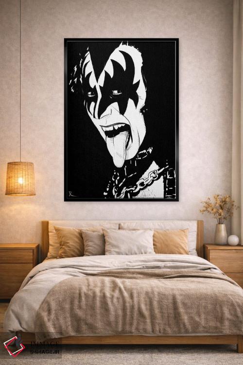 تابلو دکوراتیو جین سیمونز اثر جوزپه کریستیانو - D1B