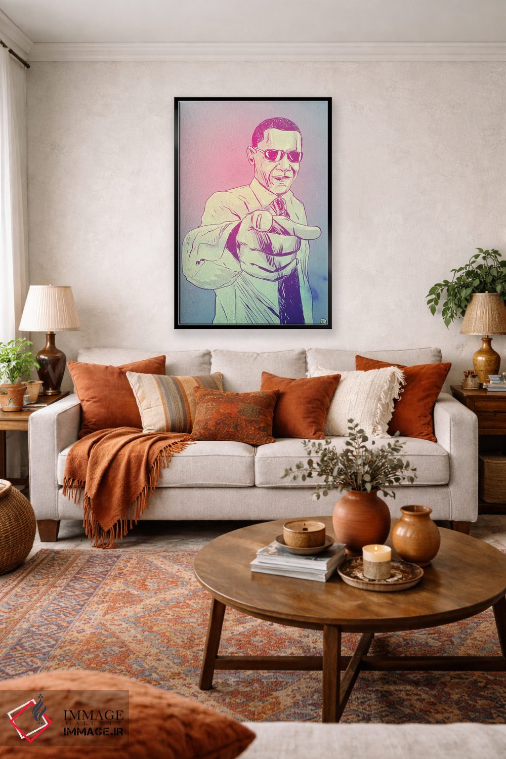 تابلو دکوراتیو آره تو می تونی اثر جوزپه کریستیانو - D2B