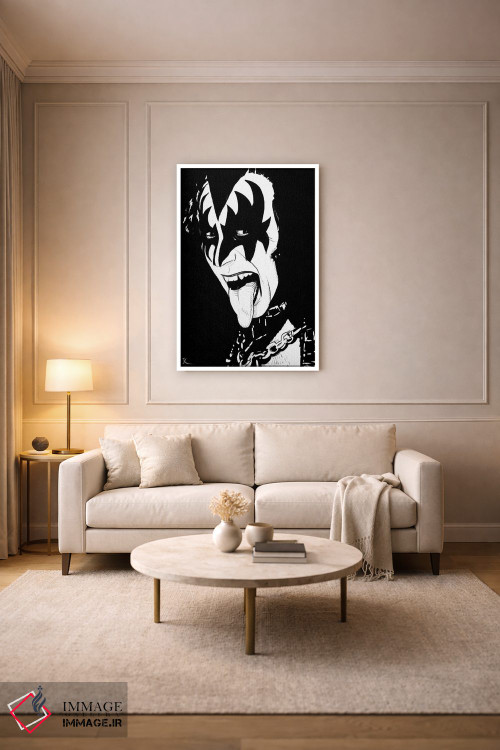 تابلو دکوراتیو جین سیمونز اثر جوزپه کریستیانو - D2W