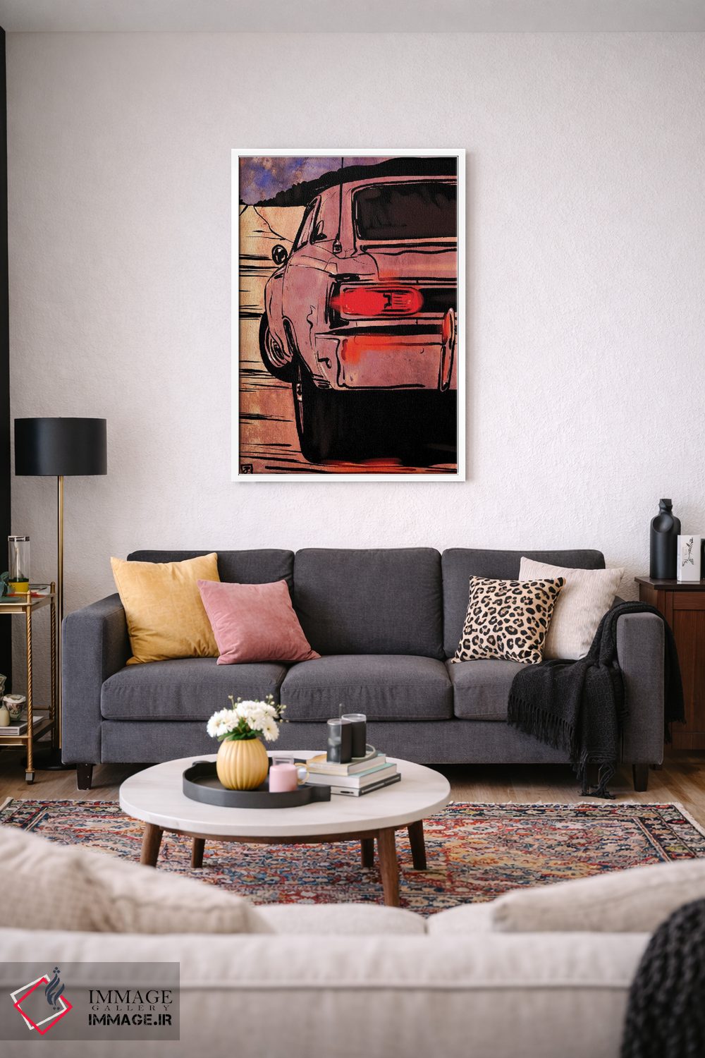 تابلو دکوراتیو ایست اثر جوزپه کریستیانو - D3W