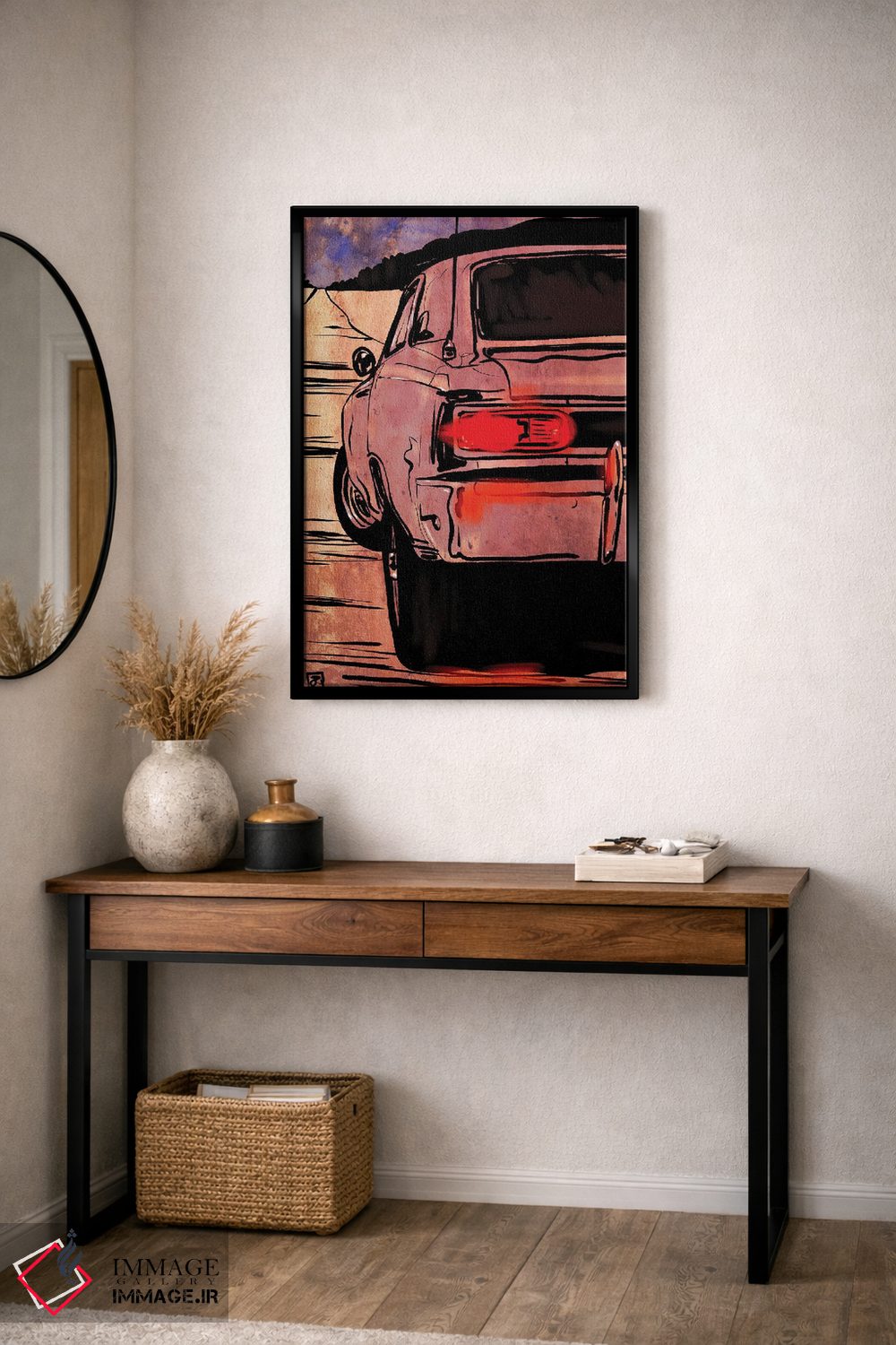 تابلو دکوراتیو ایست اثر جوزپه کریستیانو - D5B