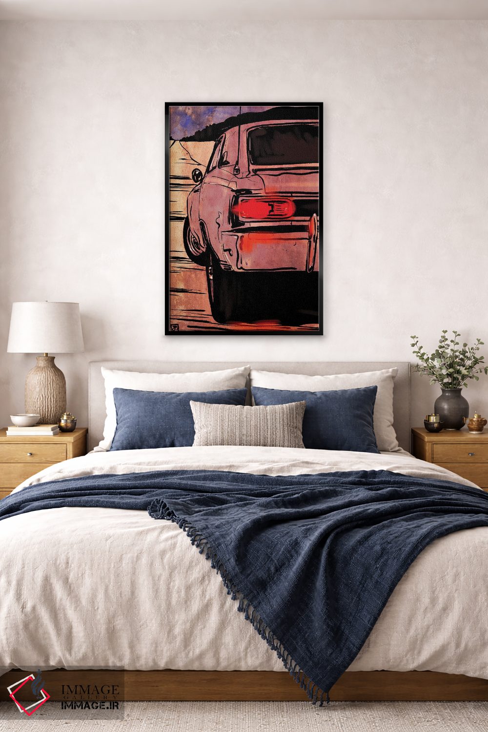 تابلو دکوراتیو ایست اثر جوزپه کریستیانو - D6B