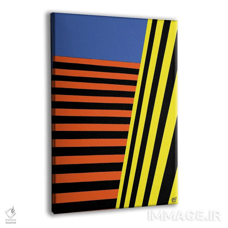 تابلو دکوراتیو میامی ۸ اثر جوزپه کریستیانو - نمای پرسپکتیو محصول