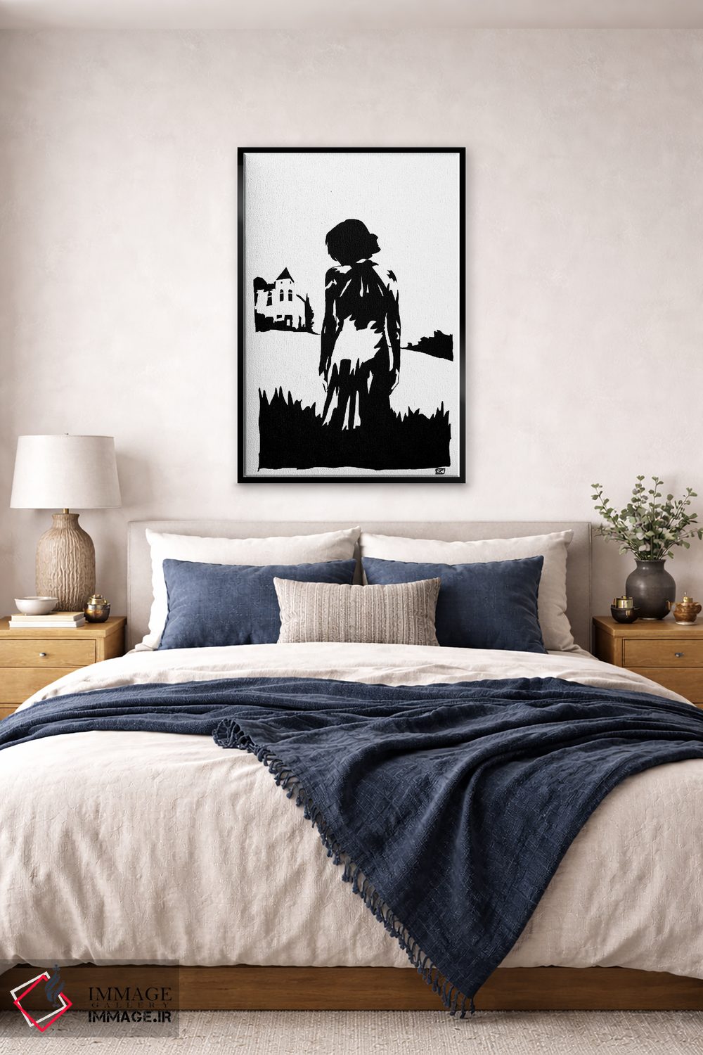 تابلو دکوراتیو هنر نوآر ۳ اثر جوزپه کریستیانو - D6B