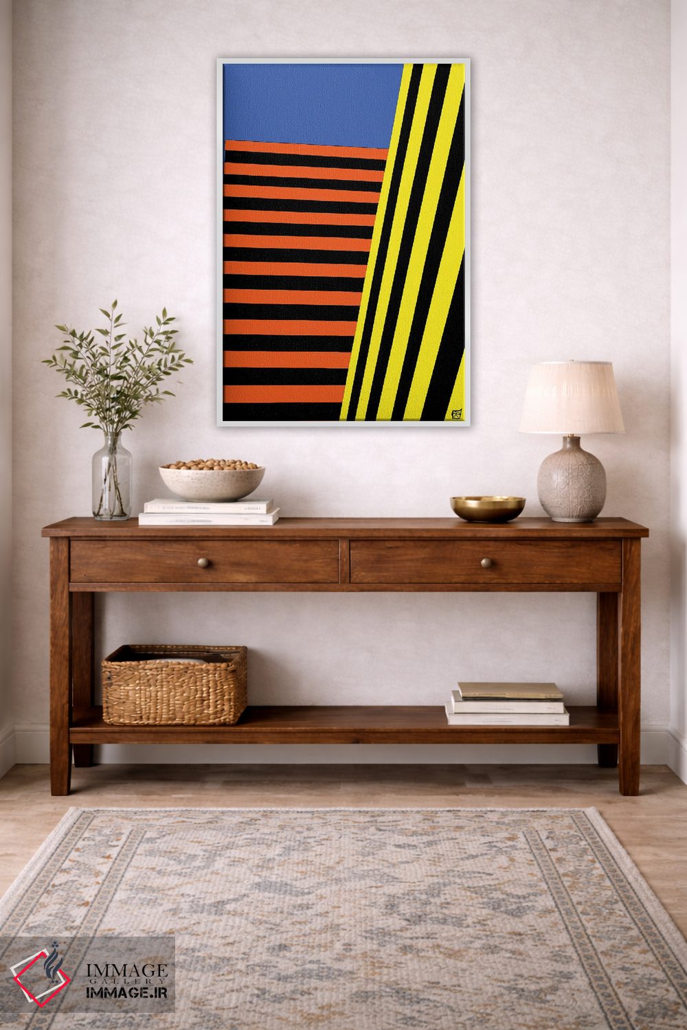 تابلو دکوراتیو میامی ۸ اثر جوزپه کریستیانو - D3W