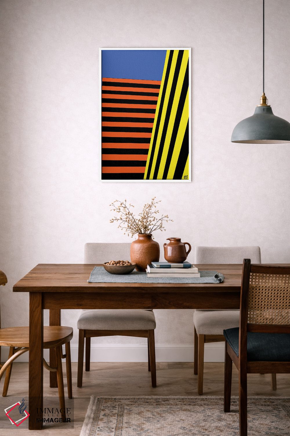 تابلو دکوراتیو میامی ۸ اثر جوزپه کریستیانو - D6W