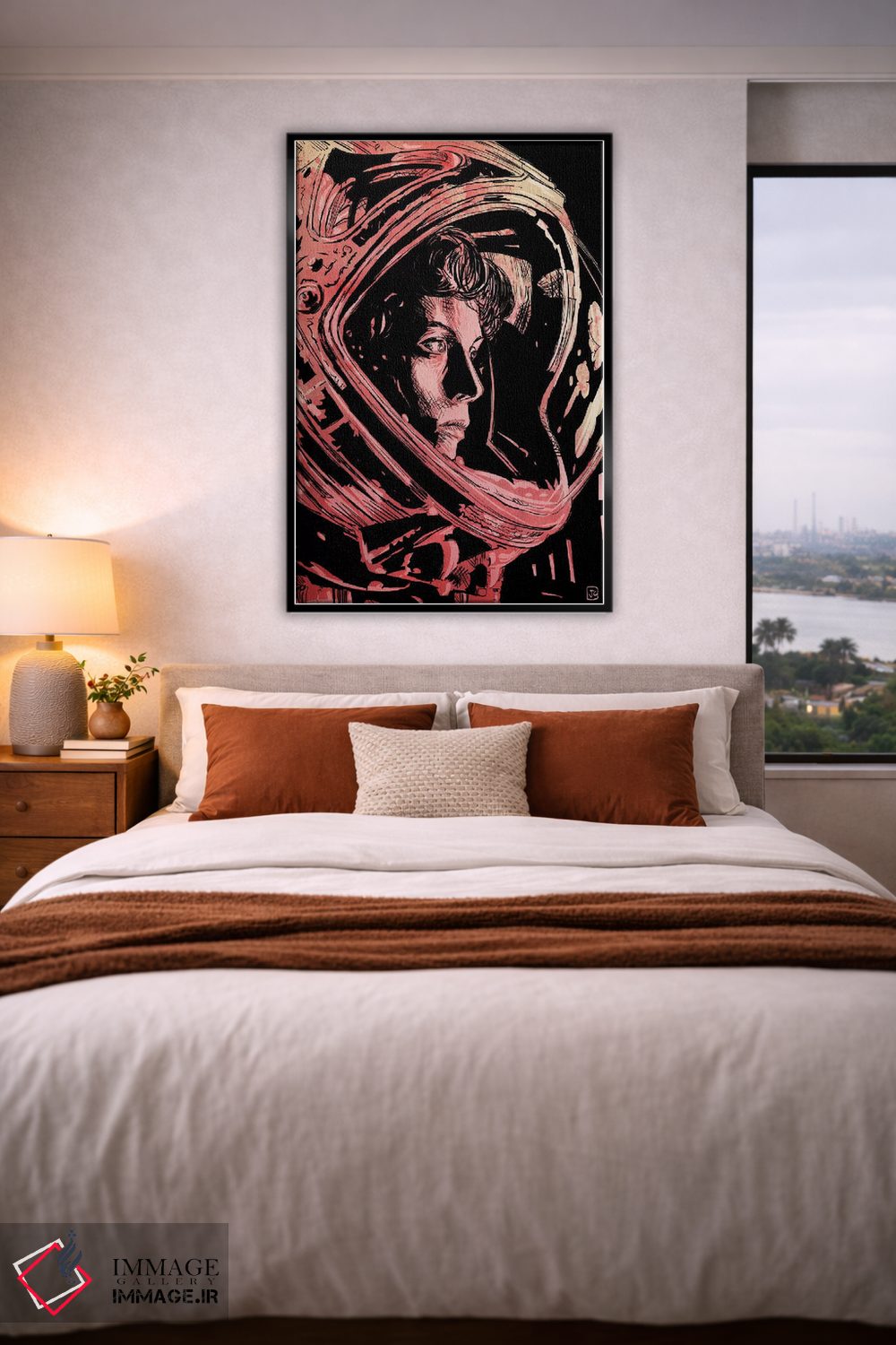 تابلو دکوراتیو بیگانگان اثر جوزپه کریستیانو - D5B