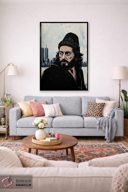 تابلو دکوراتیو سرپیکو: فرانک سرپیکو اثر جوزپه کریستیانو - D2B