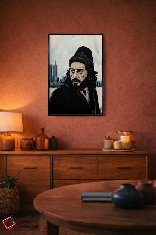 تابلو دکوراتیو سرپیکو: فرانک سرپیکو اثر جوزپه کریستیانو - D6B