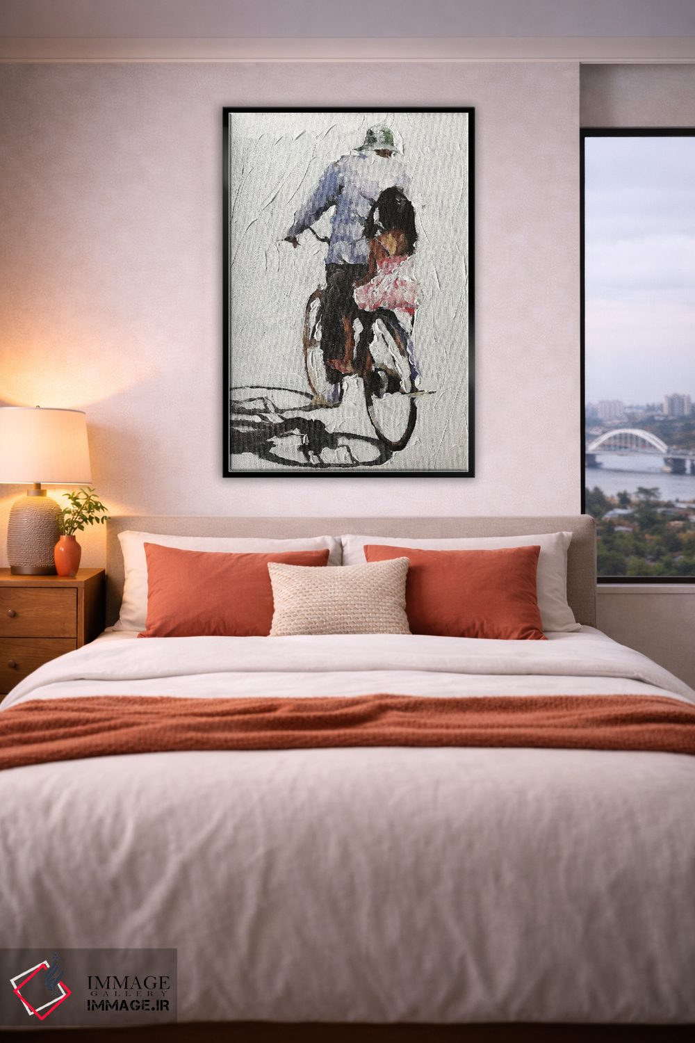 تابلو دکوراتیو همراه پدربزرگ سواری کردن اثر جیمز کوتز - D5B