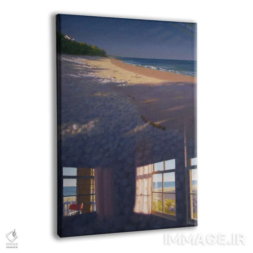 تابلو دکوراتیو ایزابلا مشغول ورد خواندن اثر جف کارپنتر - نمای پرسپکتیو محصول