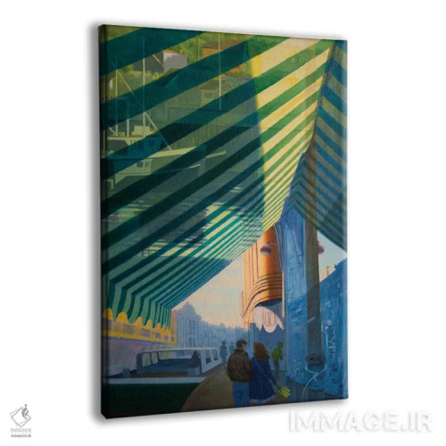 تابلو دکوراتیو آلیس در ناتینگ هاربر اثر جف کارپنتر - نمای پرسپکتیو محصول