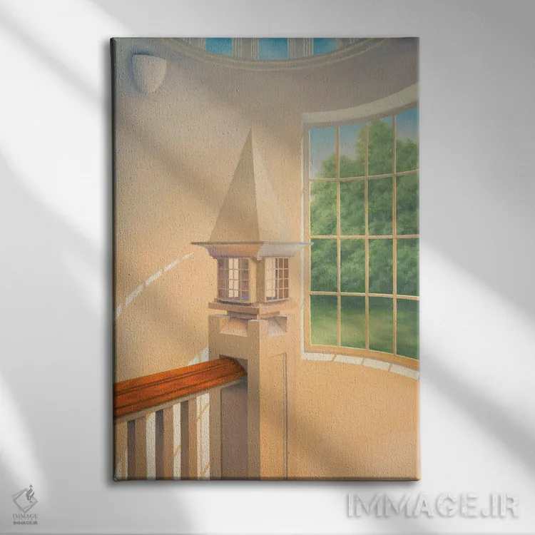 تابلو دکوراتیو تو همیشه بازمی گردی اثر جف کارپنتر - نمای روبهرو روی دیوار