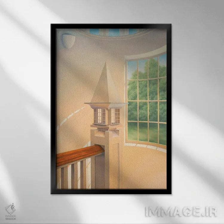 تابلو دکوراتیو تو همیشه بازمی گردی اثر جف کارپنتر - نمای قابدار مشکی