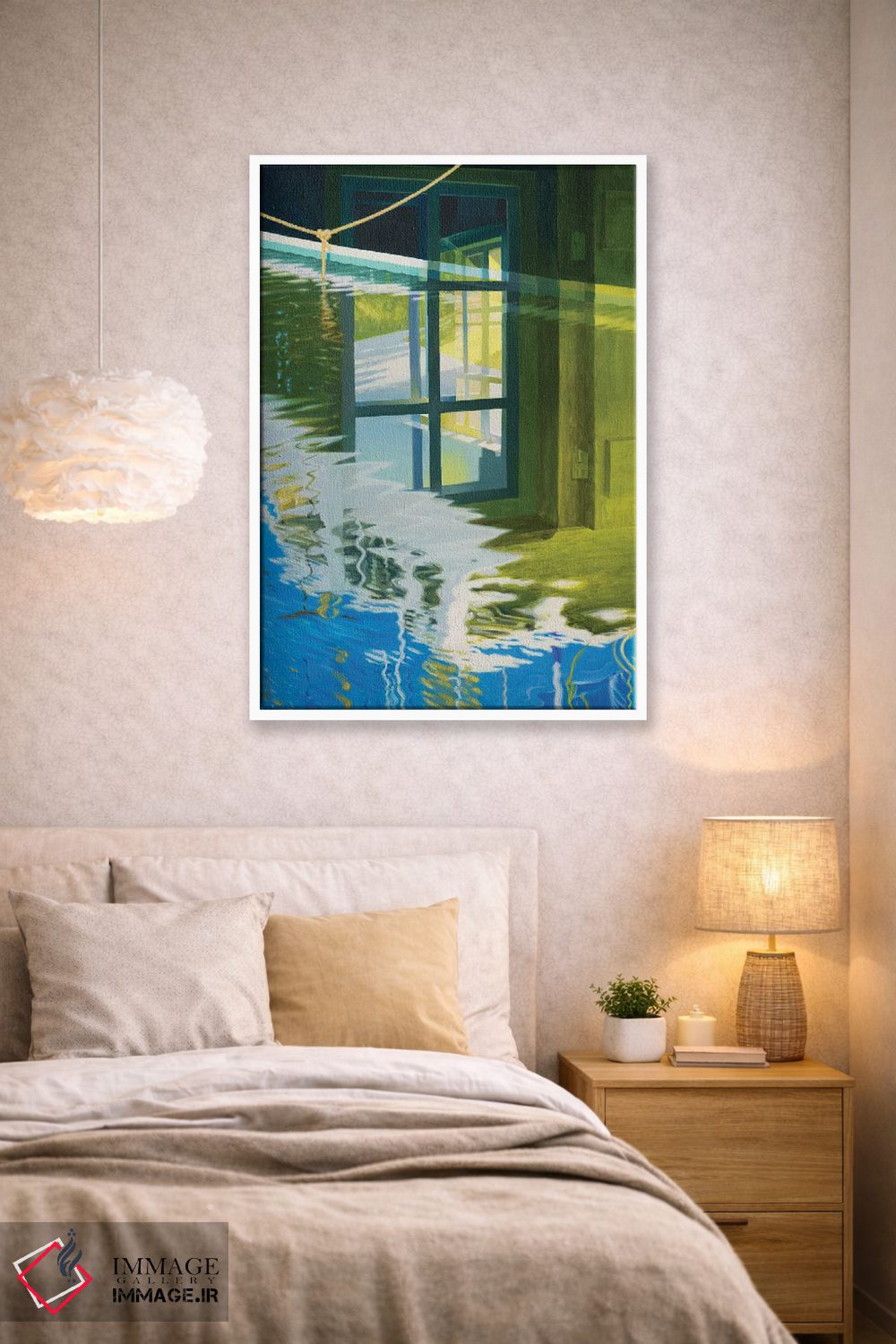 تابلو دکوراتیو تابستان ال اثر جف کارپنتر - D1W