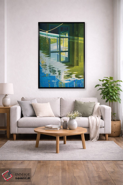 تابلو دکوراتیو تابستان ال اثر جف کارپنتر - D2B