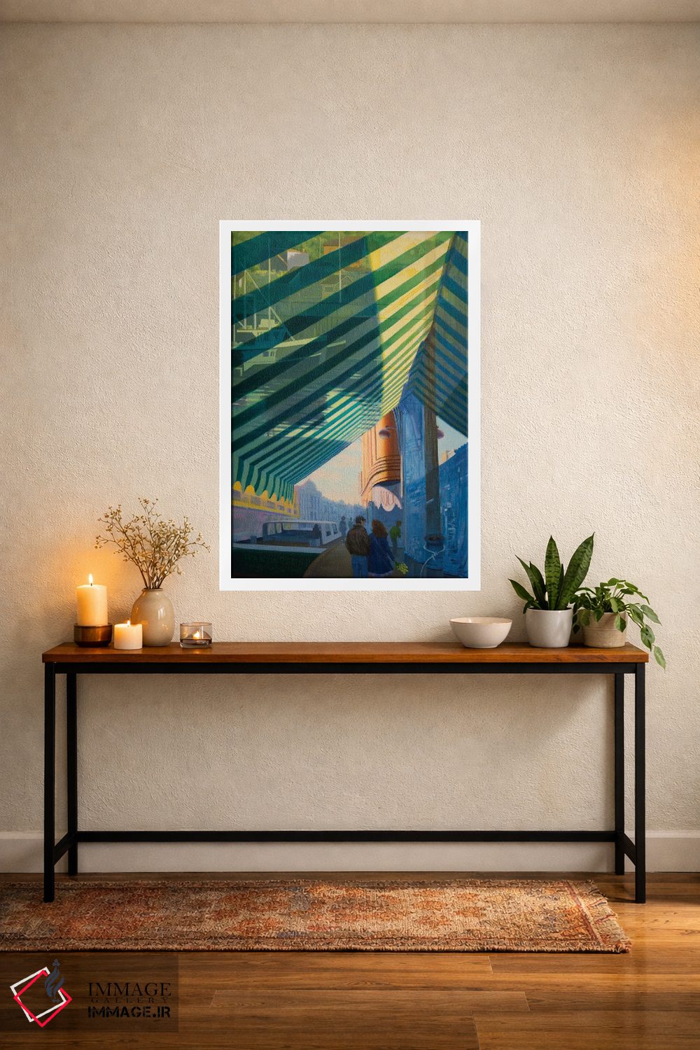 تابلو دکوراتیو آلیس در ناتینگ هاربر اثر جف کارپنتر - D3W