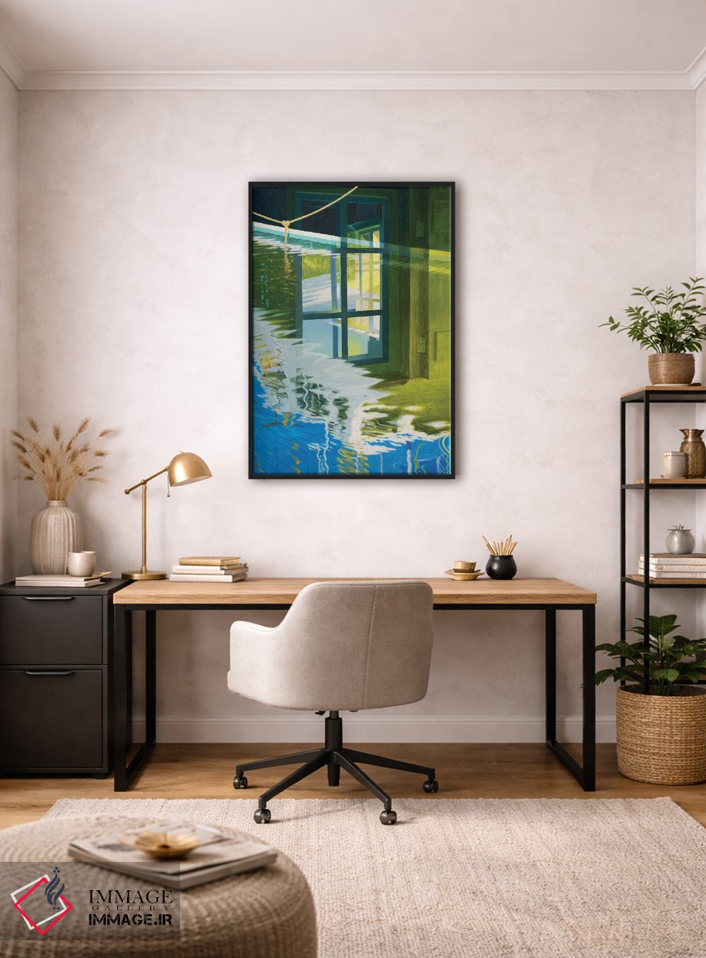 تابلو دکوراتیو تابستان ال اثر جف کارپنتر - D4B