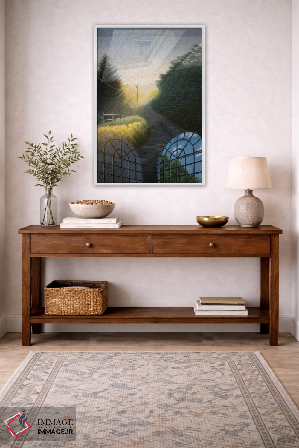 تابلو دکوراتیو نورهای تابستانی پرشور اثر جف کارپنتر - D2W