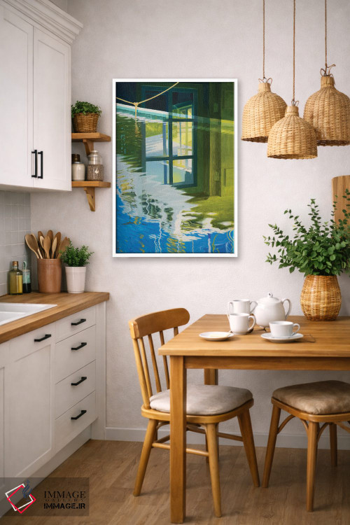 تابلو دکوراتیو تابستان ال اثر جف کارپنتر - D6W