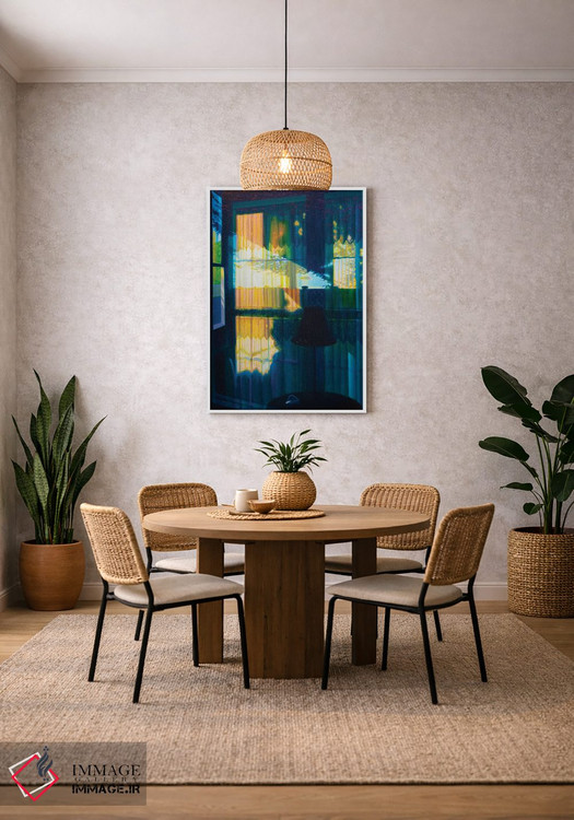 تابلو دکوراتیو طبیعت بی جان در پنجره روسپی خانه اثر جف کارپنتر - D2W