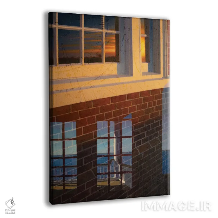 تابلو دکوراتیو سه نمایی از کشتی مسافربری اثر جف کارپنتر - نمای پرسپکتیو محصول