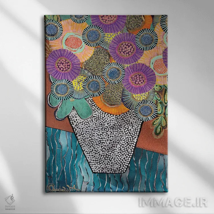 تابلو دکوراتیو مرا به دریا ببر اثر جسیکا وود - نمای روبهرو روی دیوار
